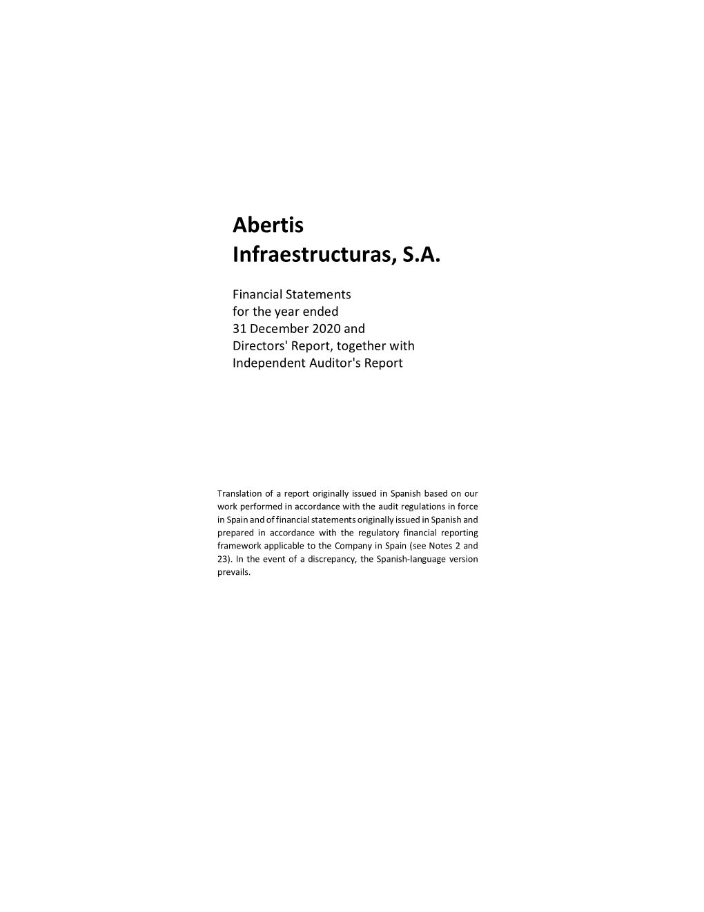 0128 2020 Abertis Infraestructuras, S.A. English