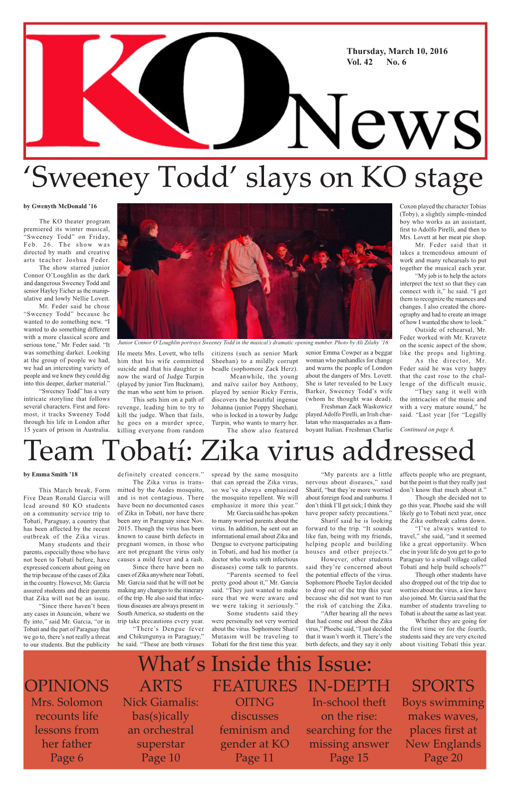 'Sweeney Todd' Slays on KO Stage