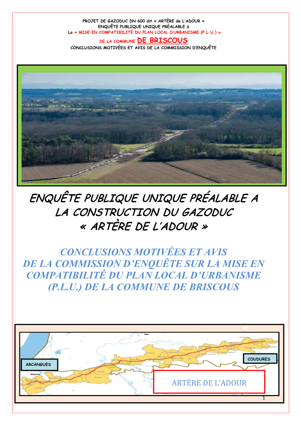 (Plu) De La Commune De Briscous