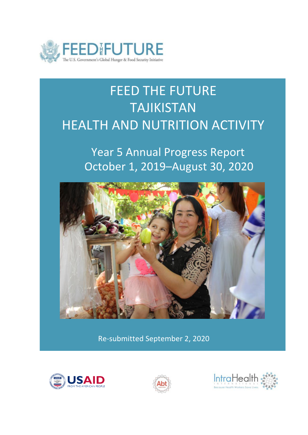 Feed the Future Tajikistan Health and Nutrition Activity