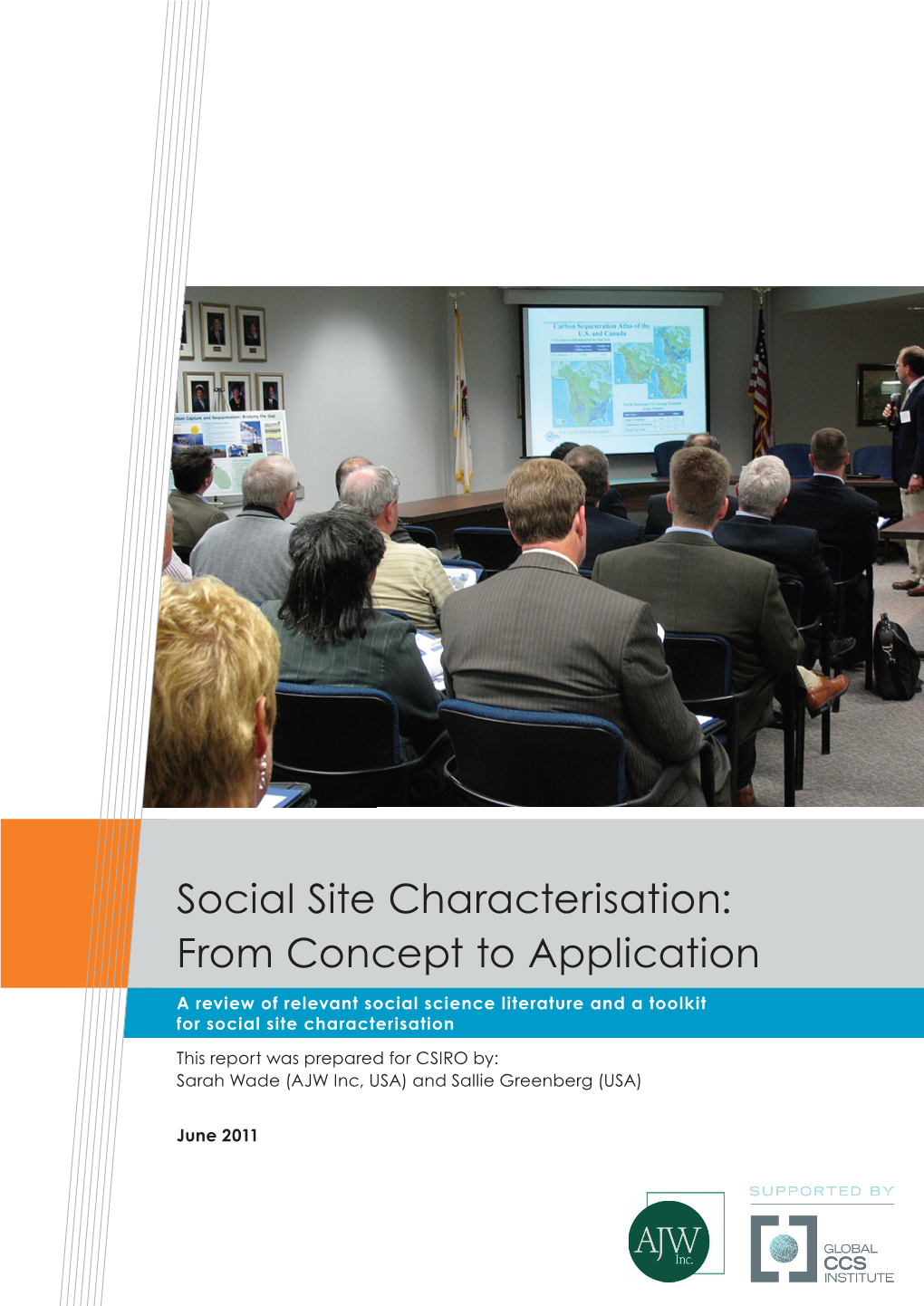 Social Site Characterisation: from Concept to Application