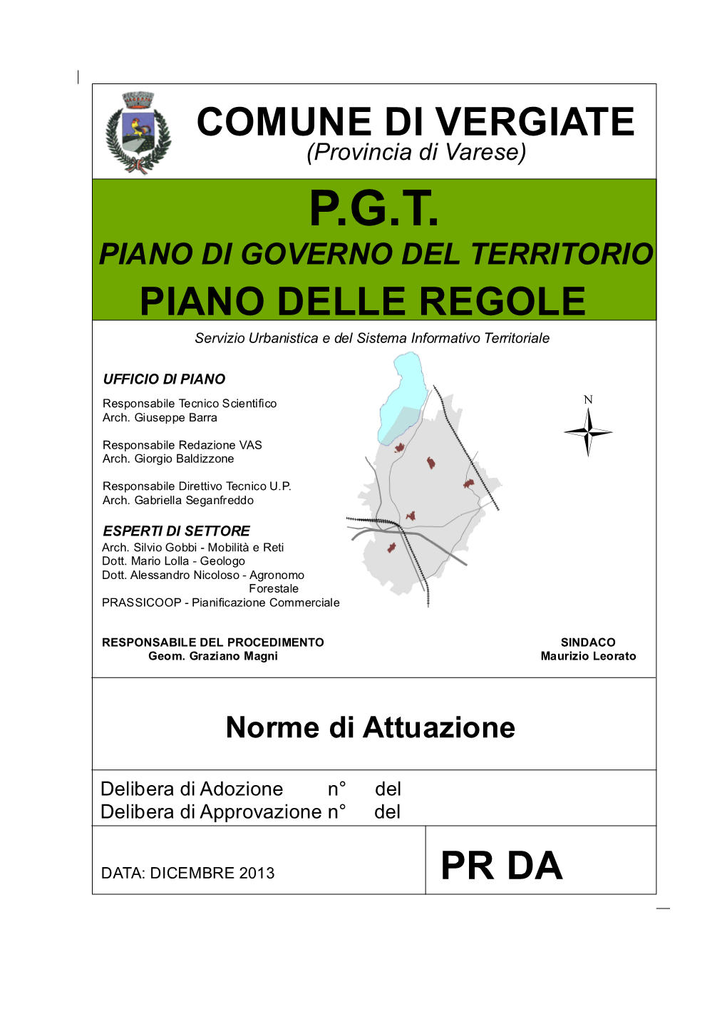 PGT VERGIATE 2013 - Piano Delle Regole 2