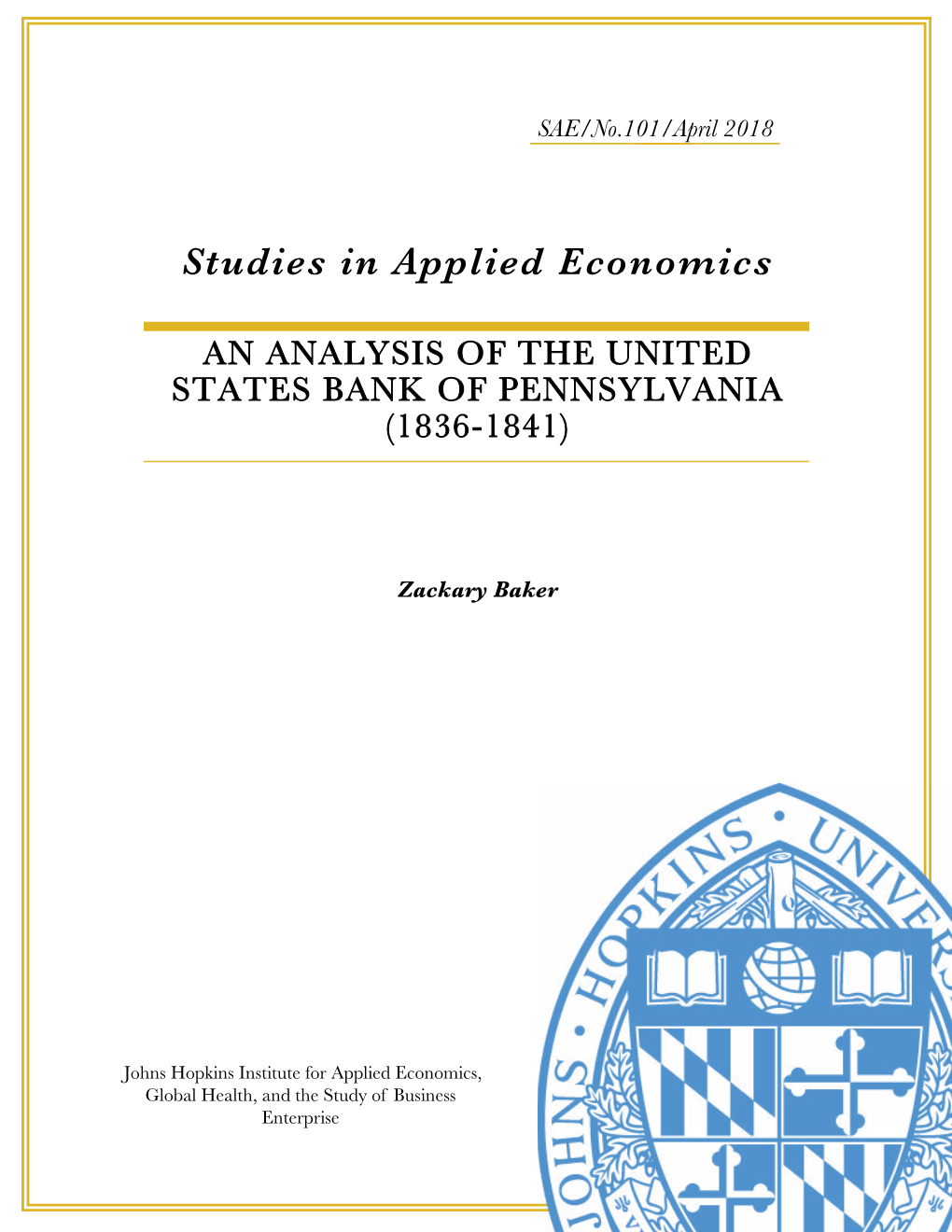 Studies in Applied Economics