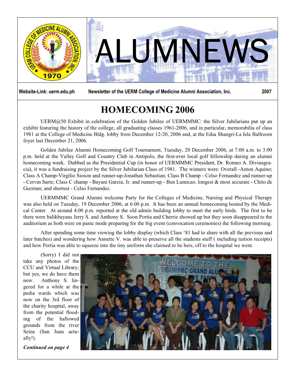 UERM ALUMNEWS-2007-Edited