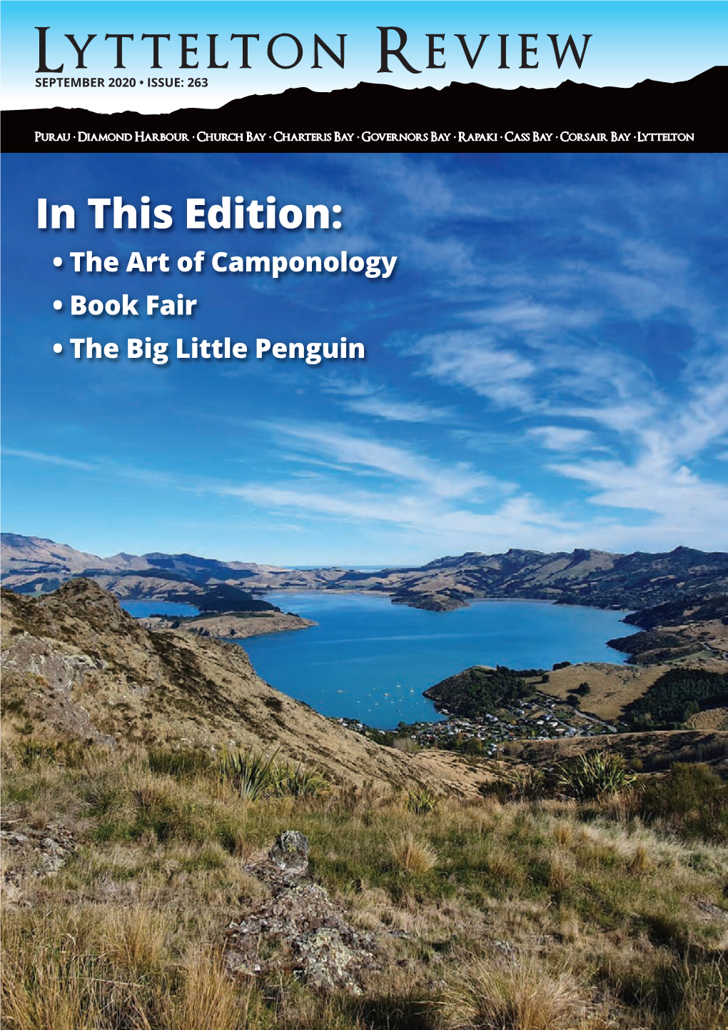 In This Edition: • the Art of Camponology • Book Fair • the Big Little Penguin