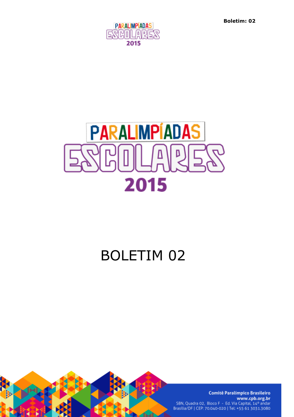 Boletim 2/2015