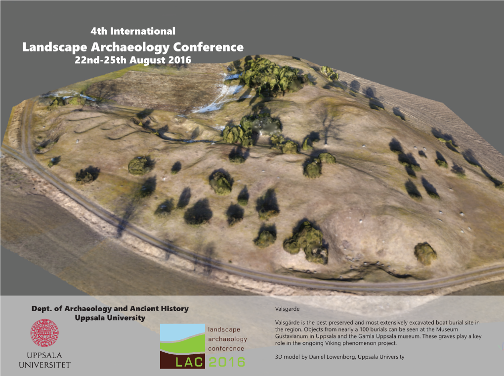 LAC Landscape Archaeology Conference