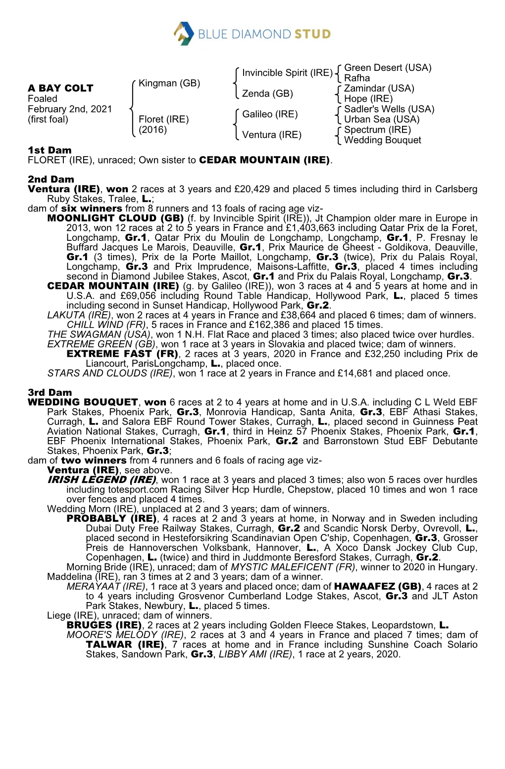 Tattersalls Catalogue Page