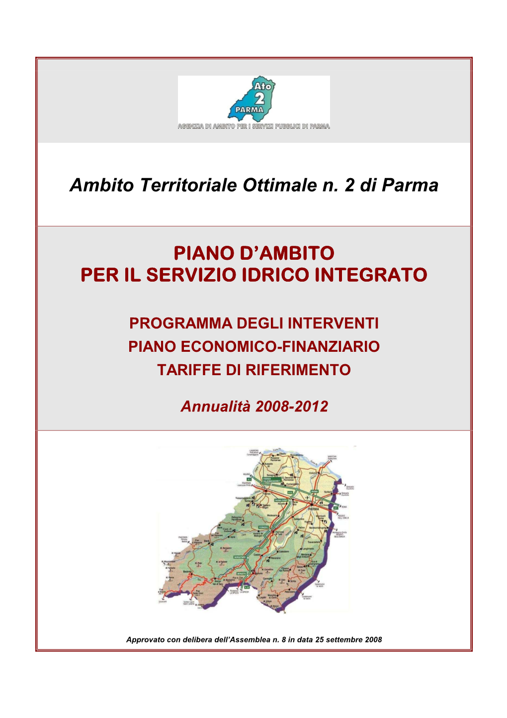 Ambito Territoriale Ottimale N. 2 Di Parma