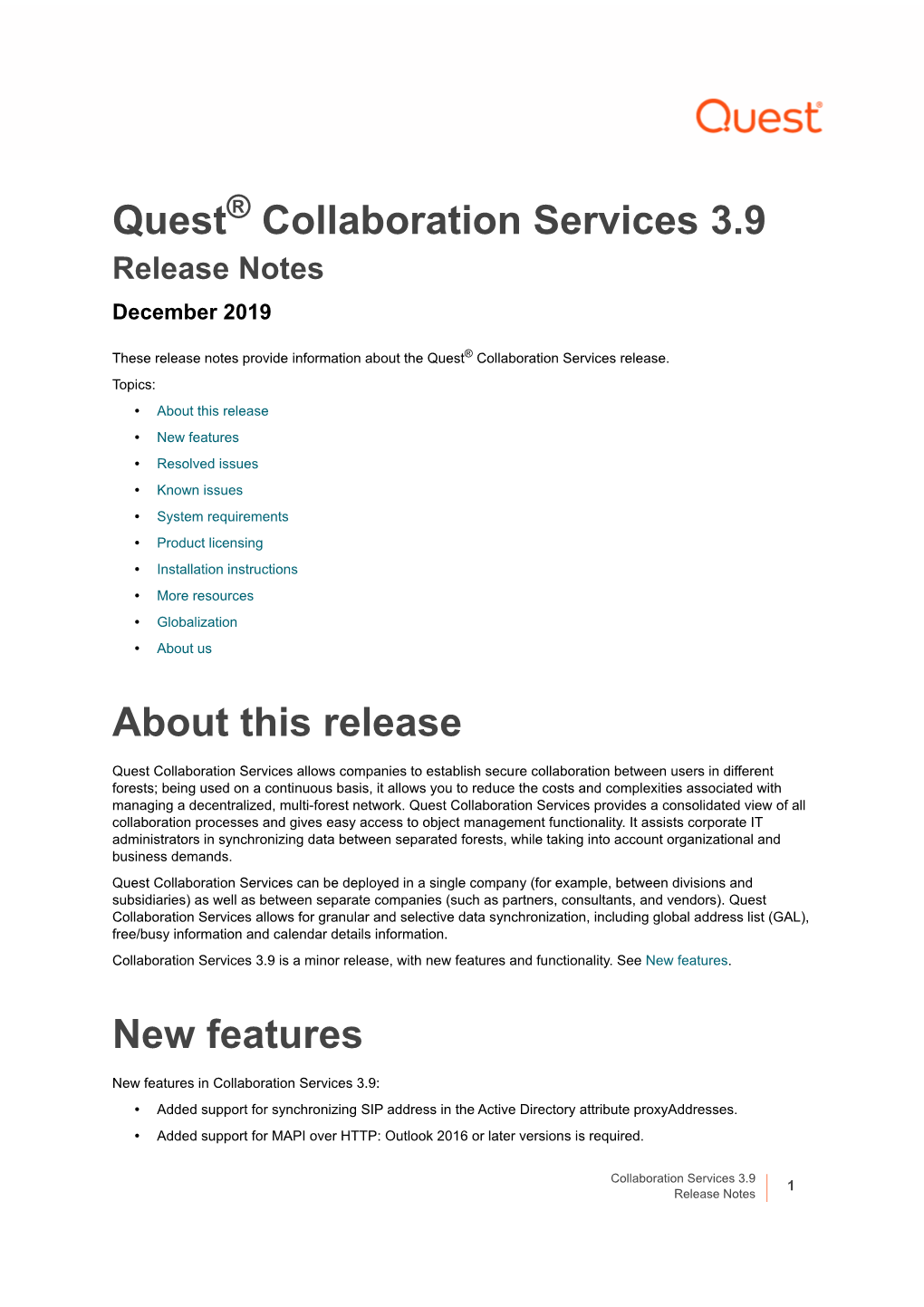Quest Collaboration Services