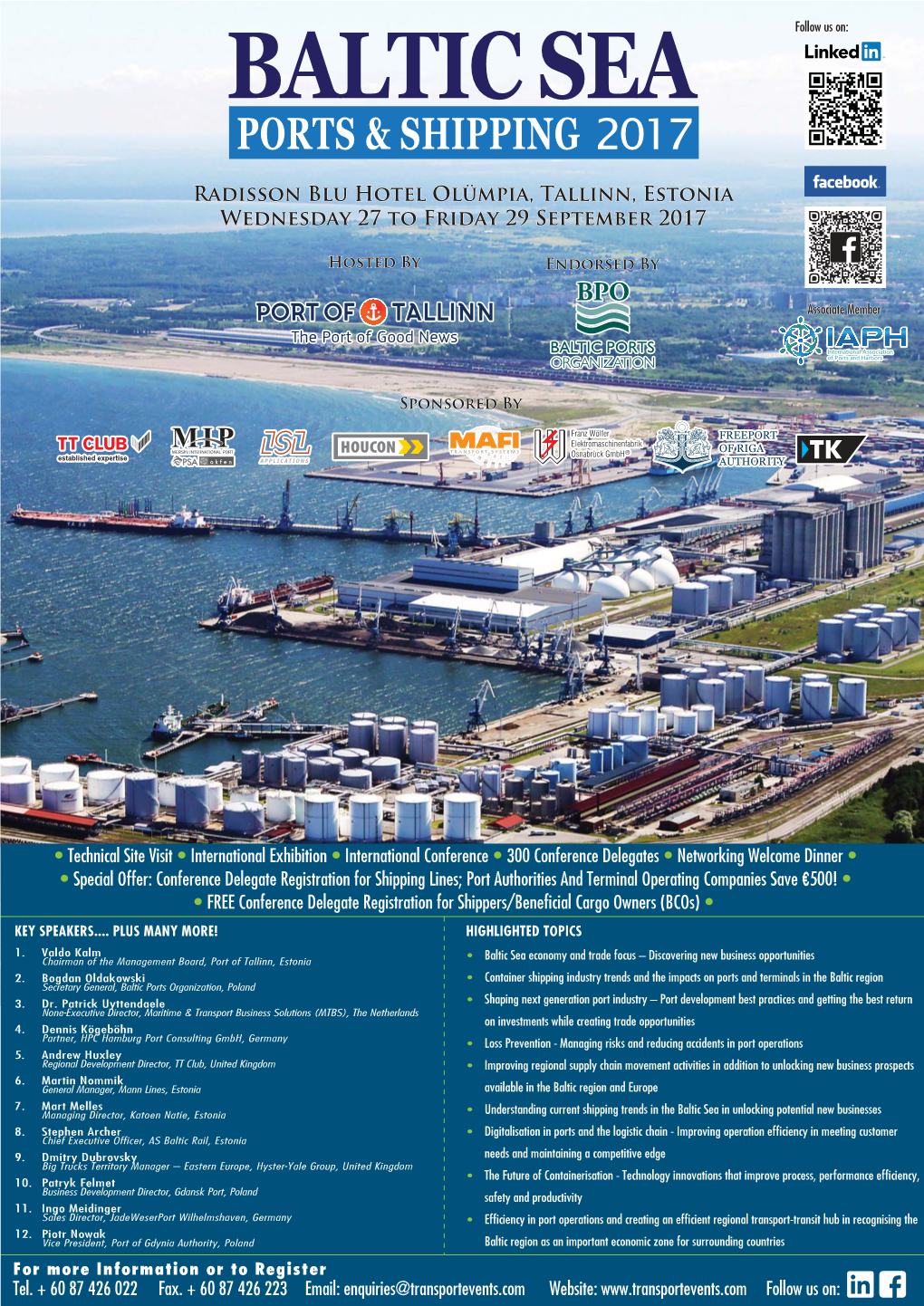 Baltic Sea Ports & Shipping 2017