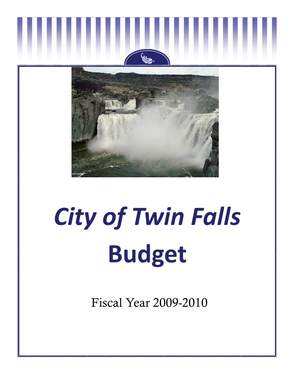 City of Twin Falls Budget