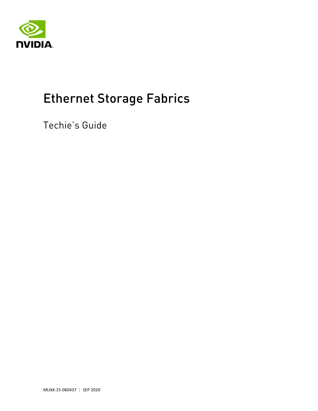 Ethernet Storage Fabrics: Techie's Guide