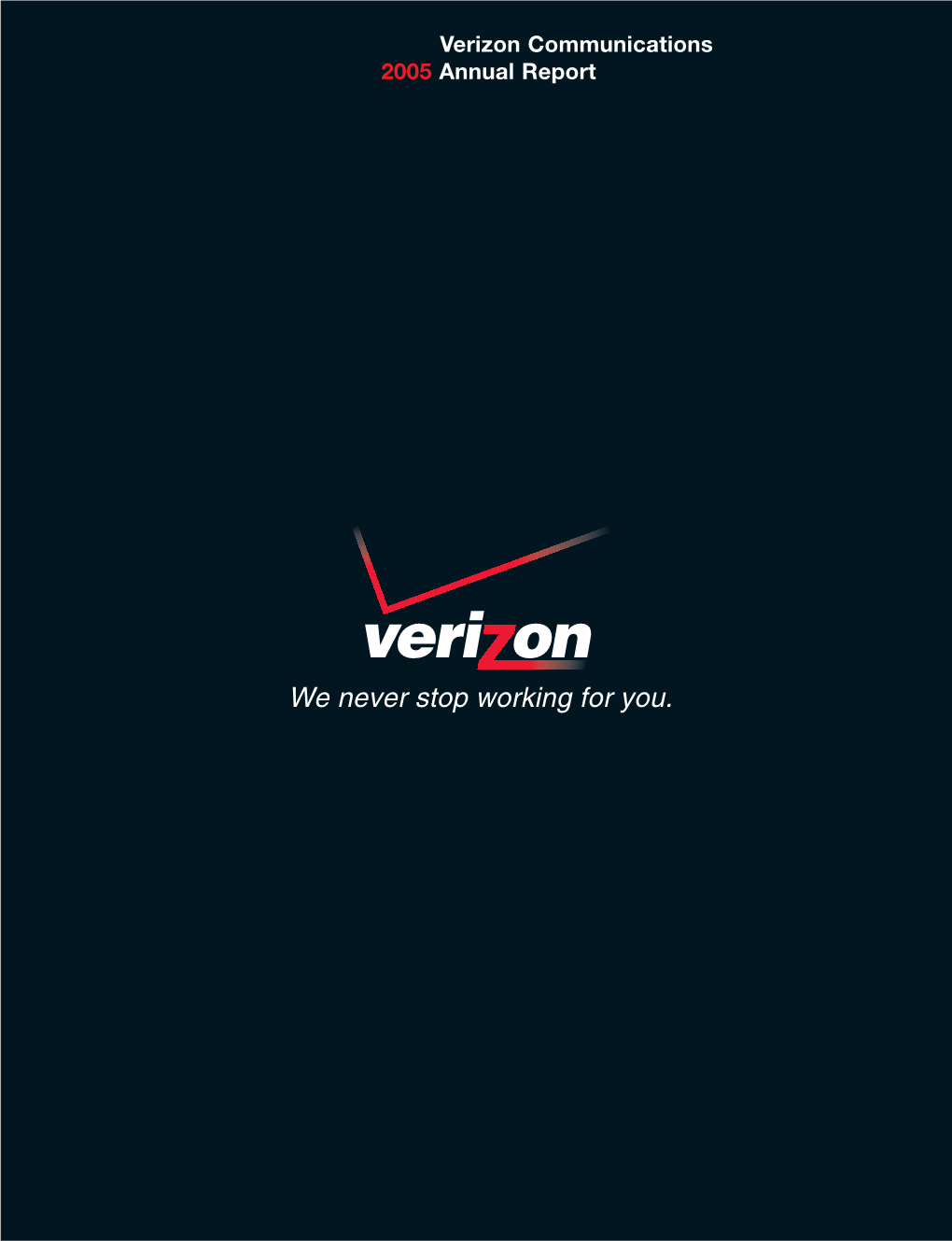 Verizon's 2005 Annual Report