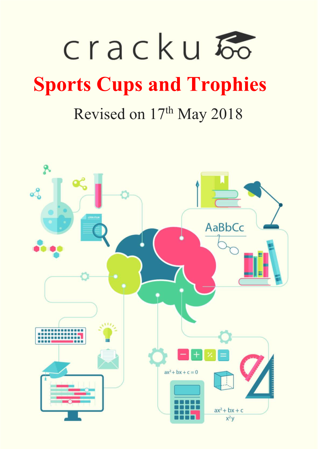 Sports Cups and Trophies Revised on 17Th May 2018