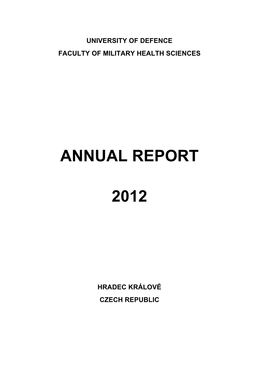 Annual Report 2012