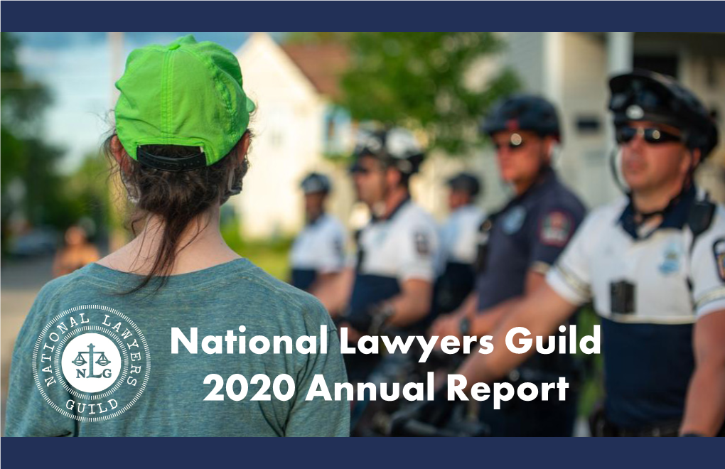 National Lawyers Guild 2020 Annual Report