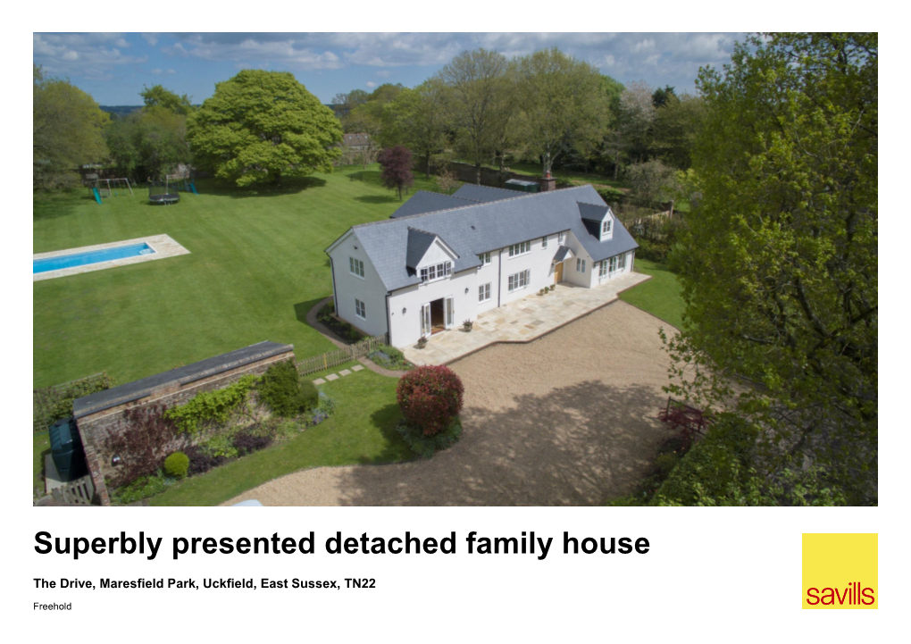 Superbly Presented Detached Family House Generous Gardens