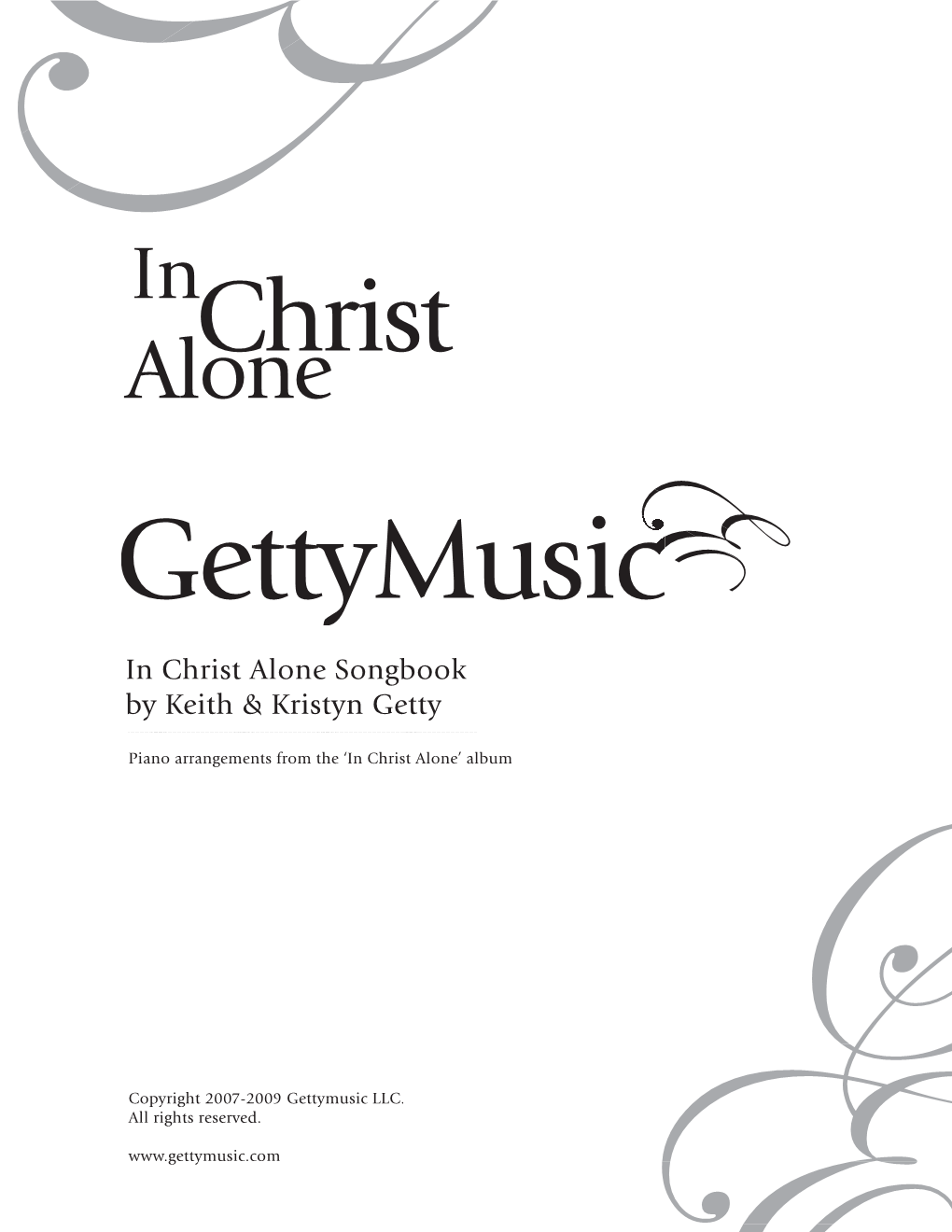 In Christ Alone Songbook by Keith & Kristyn Getty