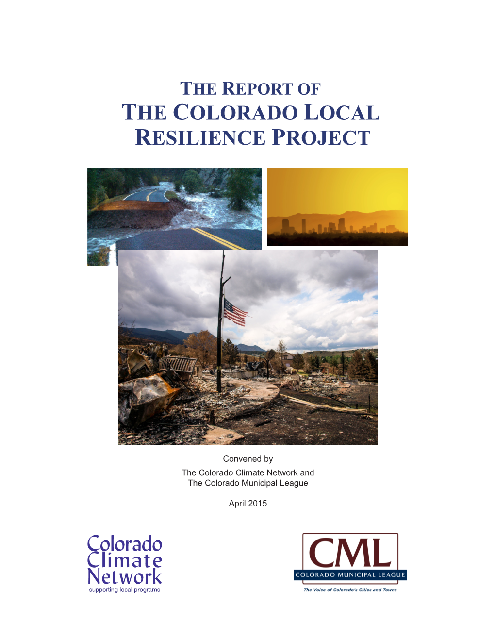 Report of the Colorado Local Resilience Project