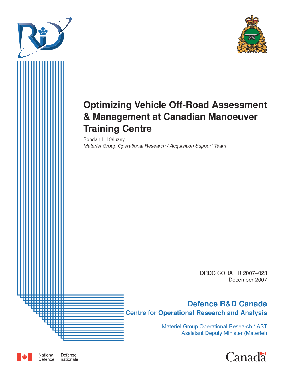 Optimizing Vehicle Off-Road Assessment & Management At