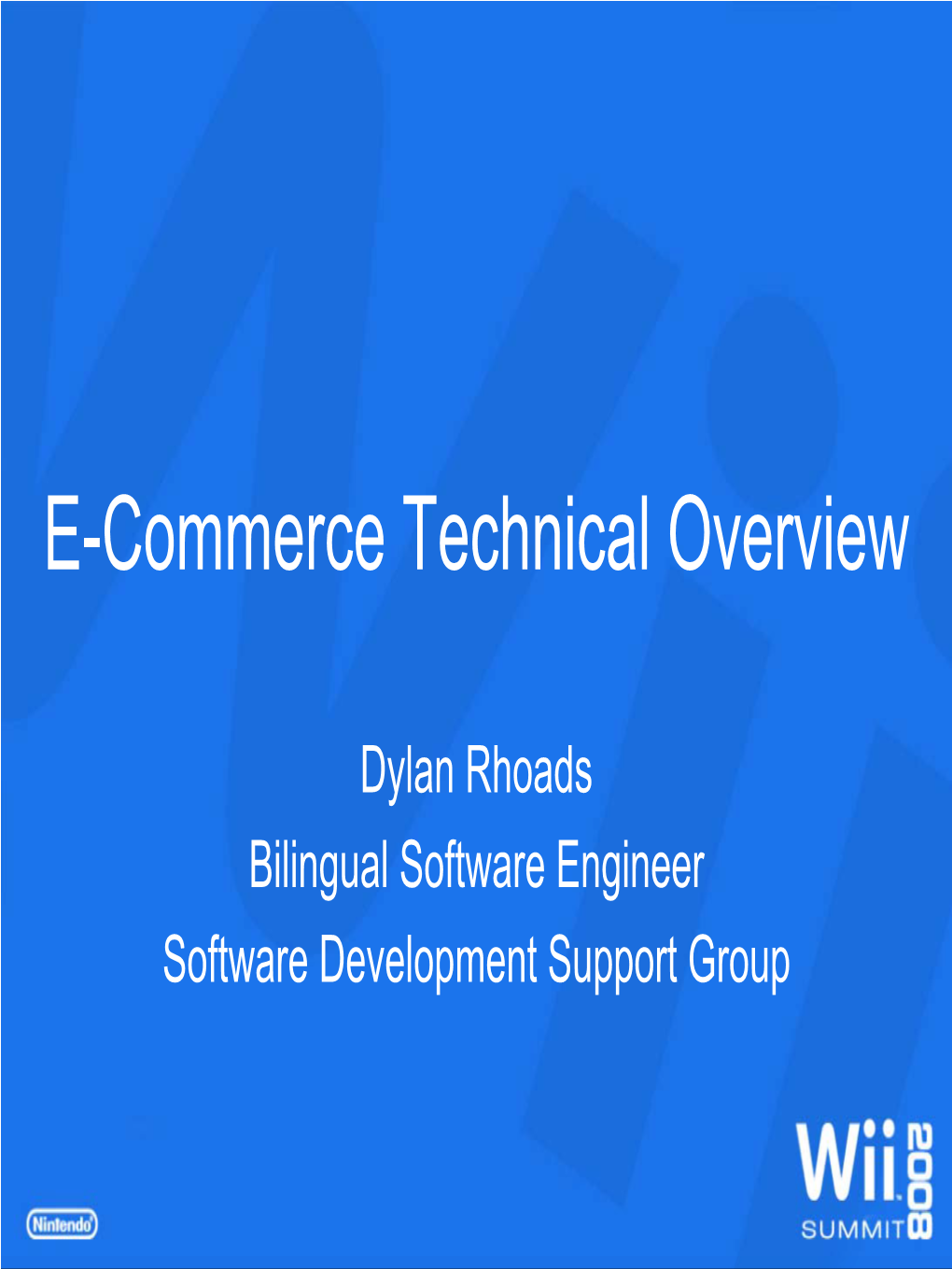 E-Commerce Library Overview 2