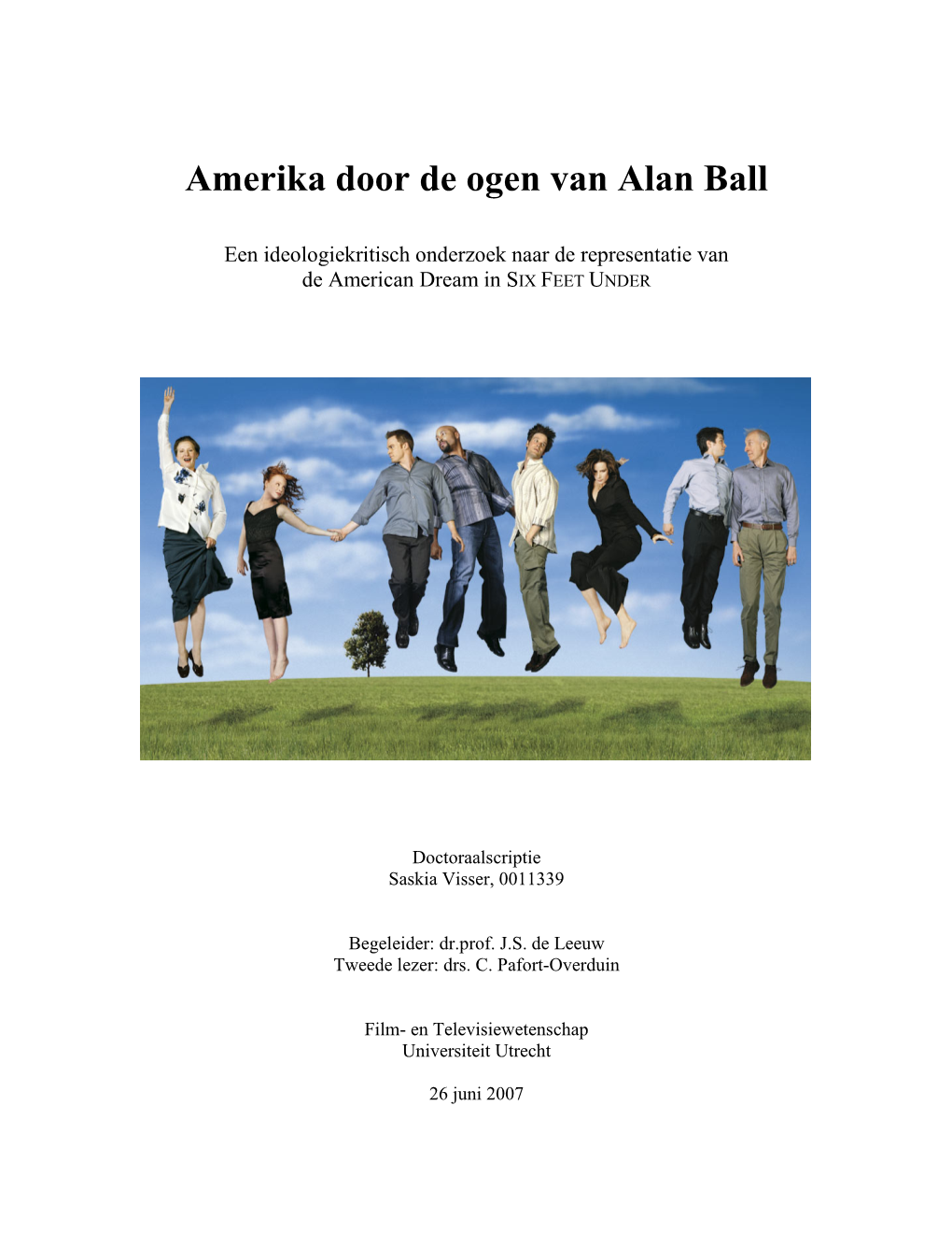 Amerika Door De Ogen Van Alan Ball