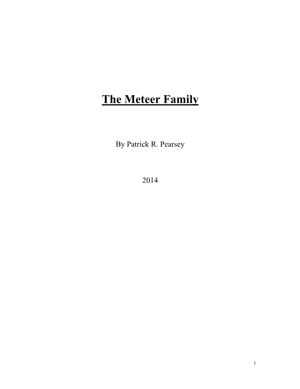 The Meteer Family