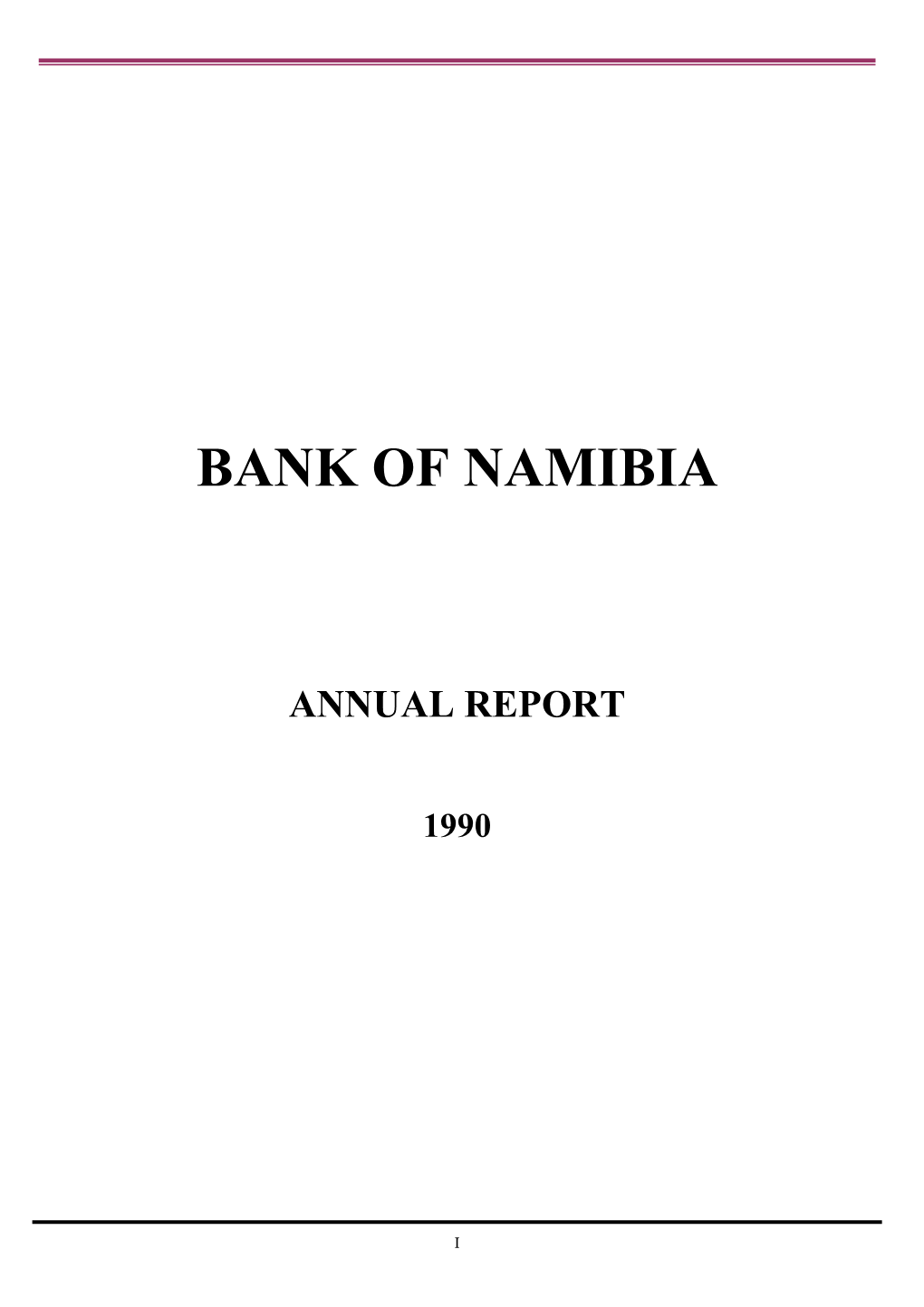 Report of the Independent Auditors to the Government of the Republic of Namibia