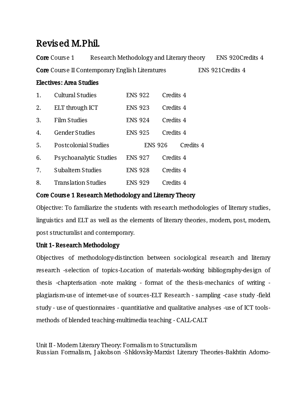 MPHIL-ENGLISH-SYLLABUS.Pdf