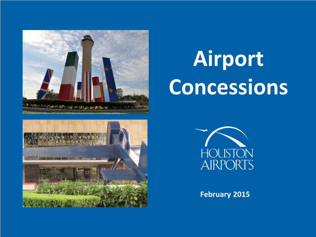 Airport Concessions Program