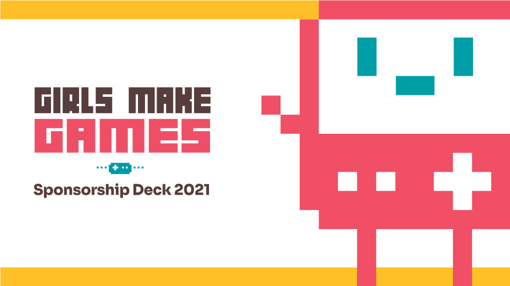 Sponsorship Deck 2021 Women Make up 47% of Gamers