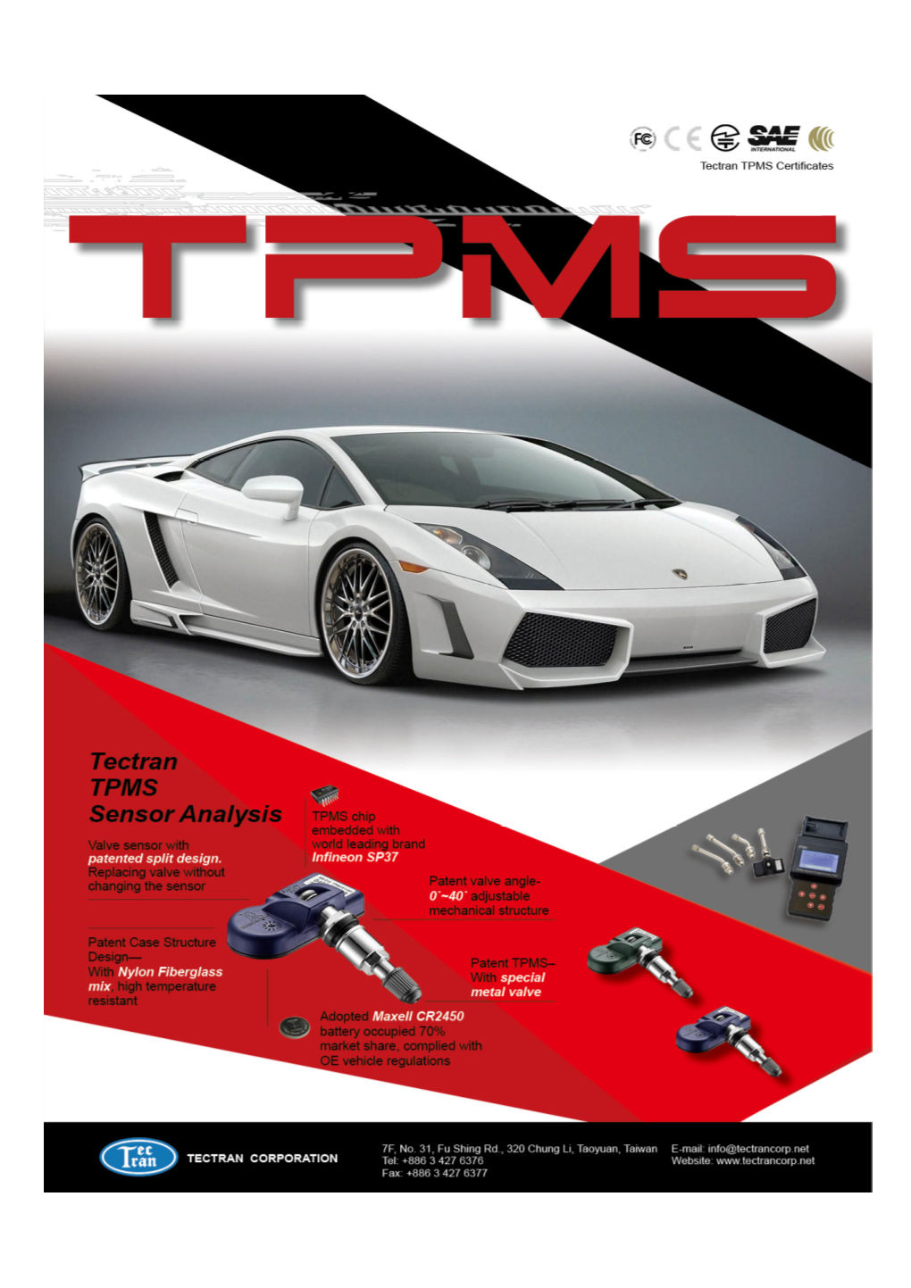 Tectran TPMS Application 201