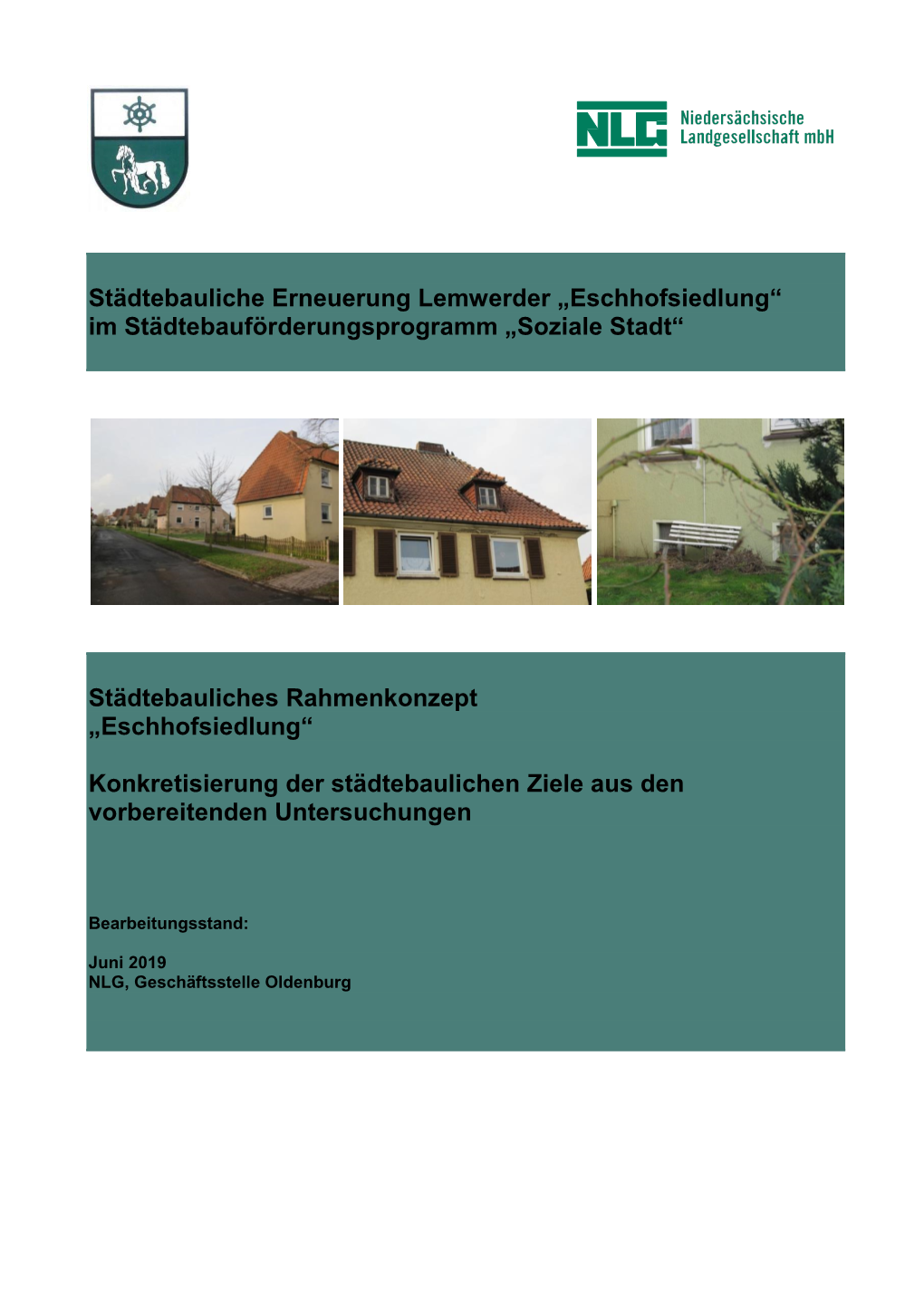 Eschhofsiedlung“ Im Städtebauförderungsprogramm „Soziale Stadt“