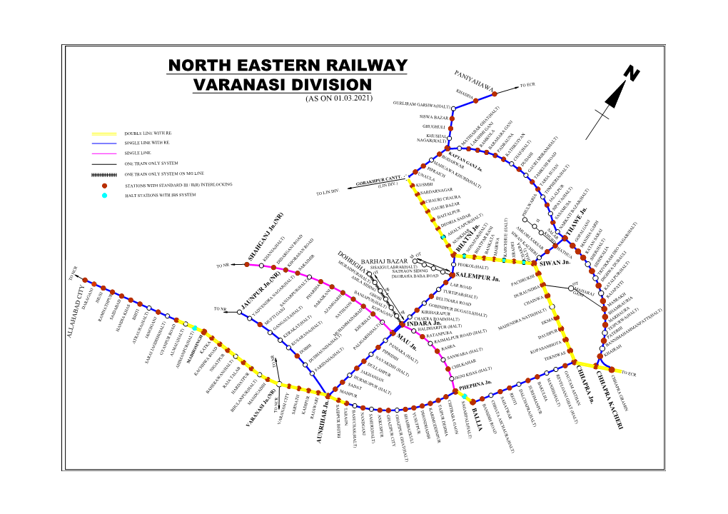 North Eastern Railway Varanasi Division