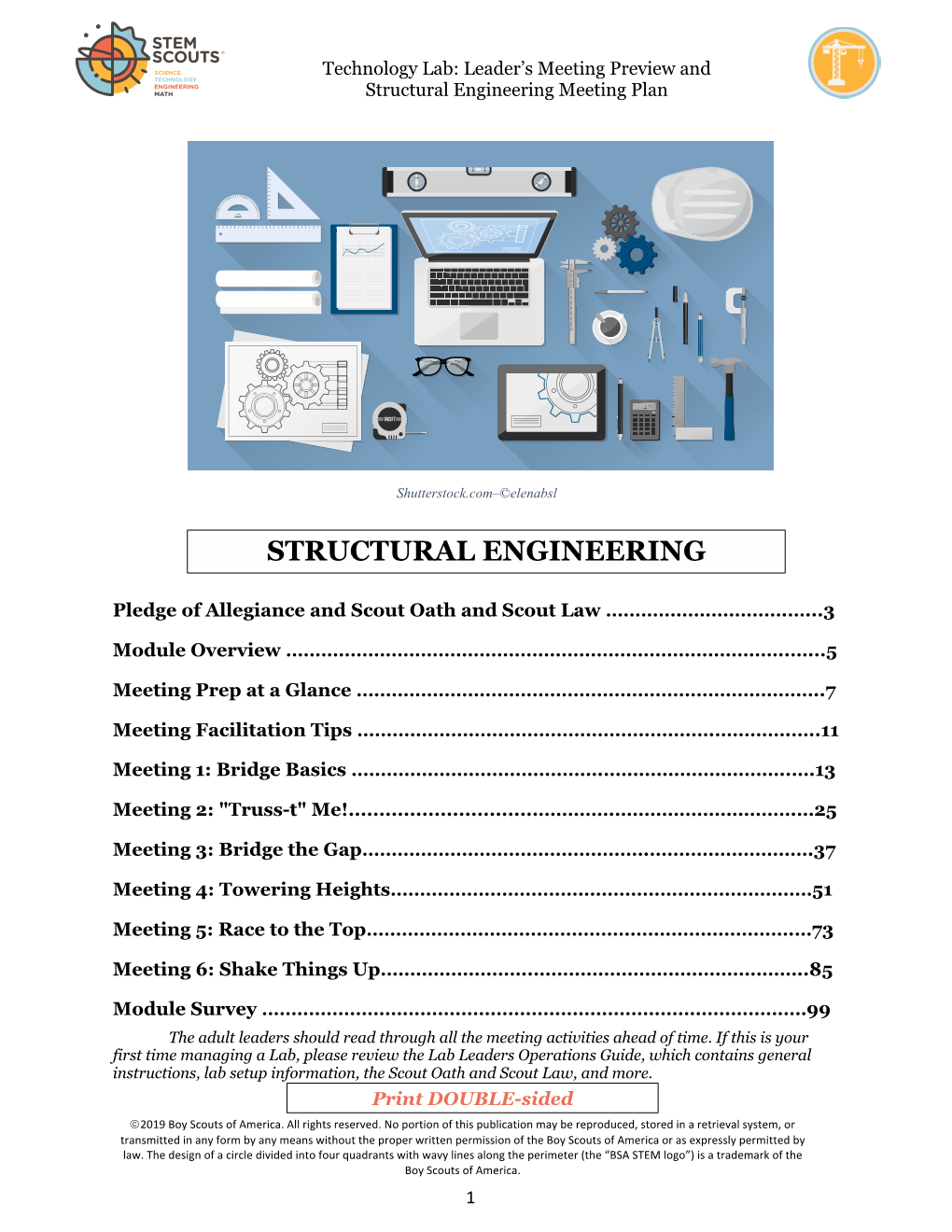 Structural Engineering Meeting Plan