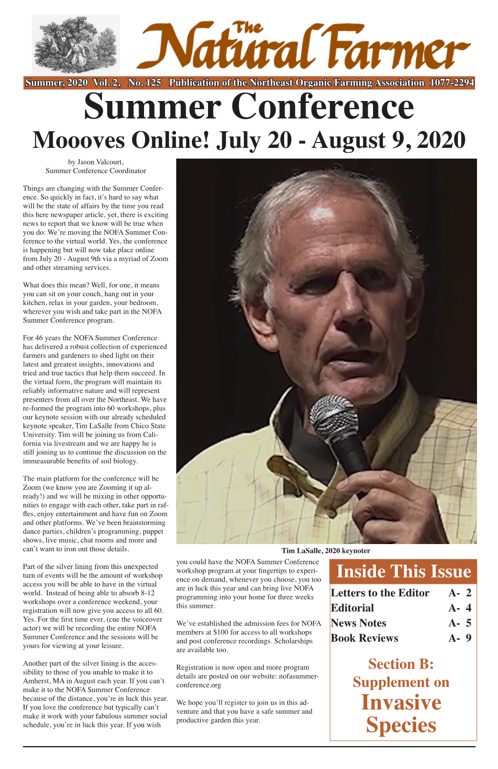 Summer Conference Moooves Online! July 20 - August 9, 2020 by Jason Valcourt, Summer Conference Coordinator