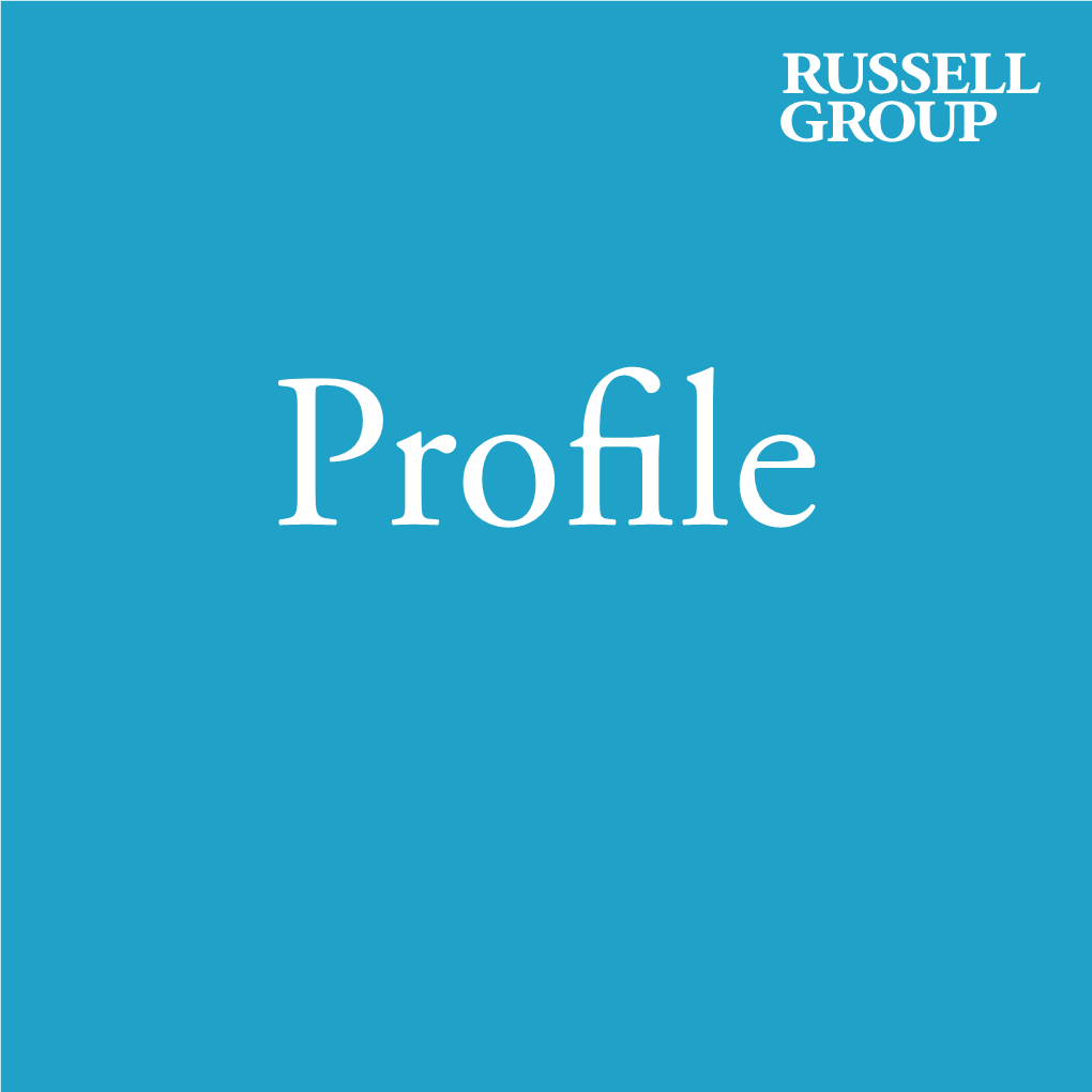 Russell Group Universities Are a Prominent UK and International Industry in Their Own Right