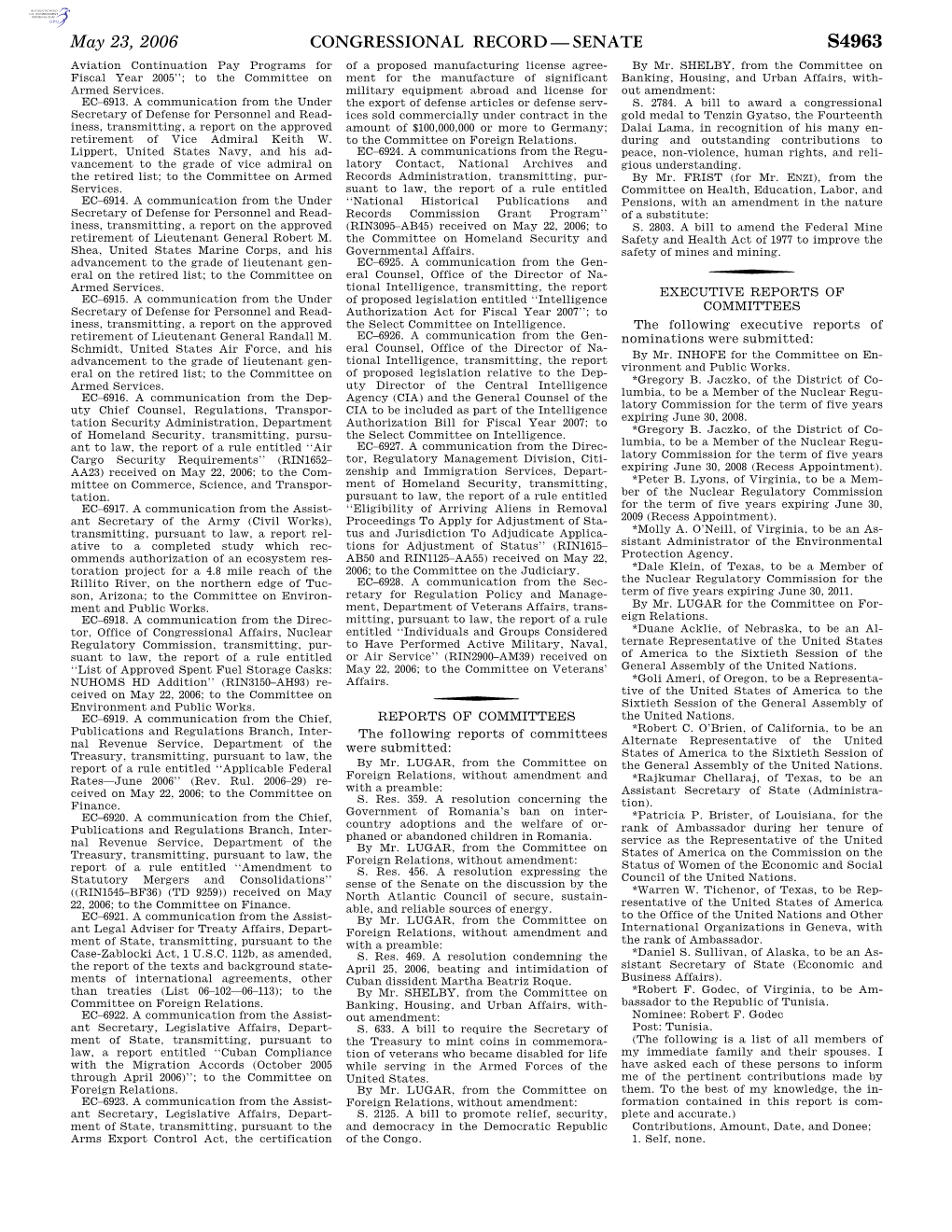 Congressional Record—Senate S4963