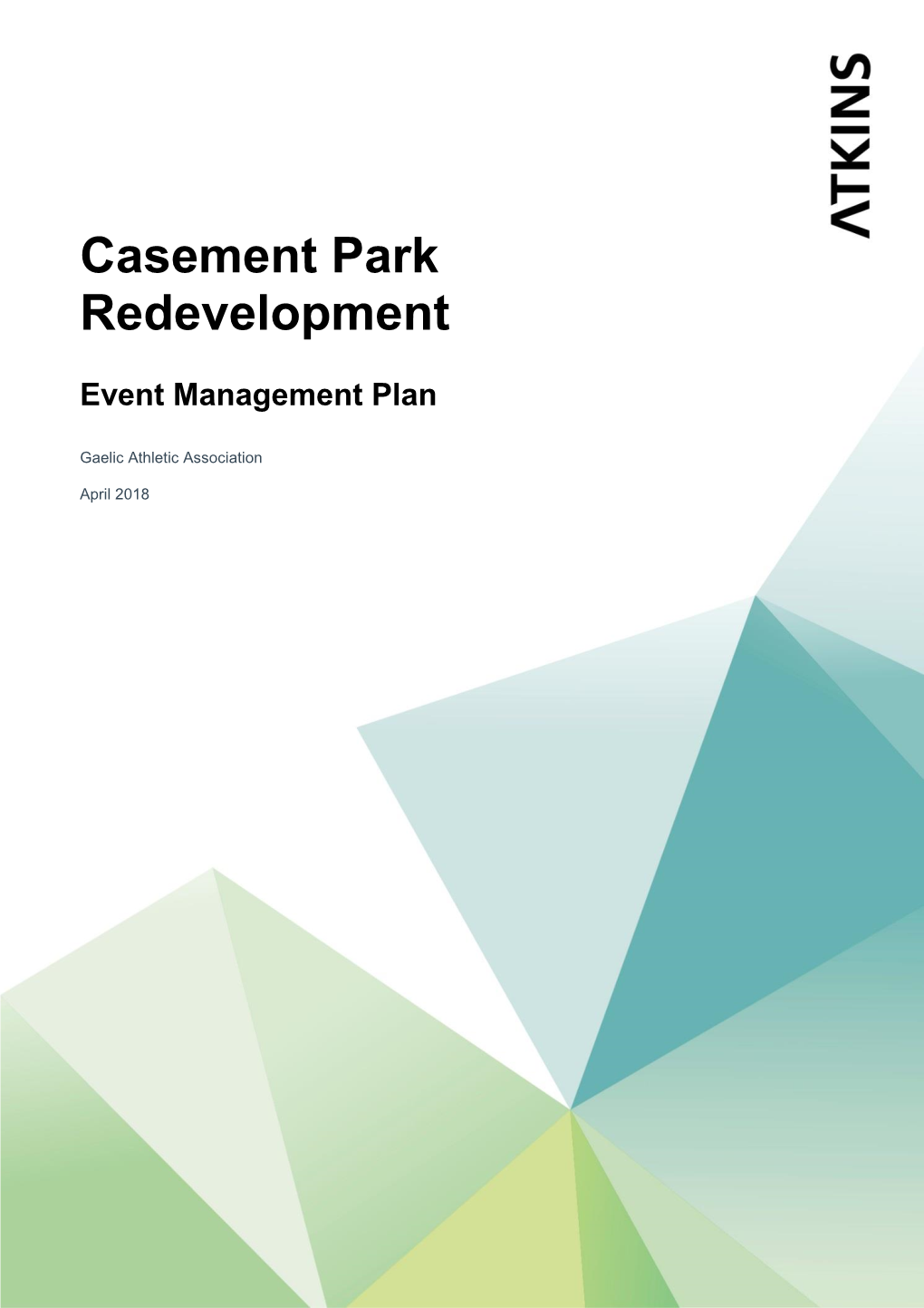 Casement Park Redevelopment Event Management Plan