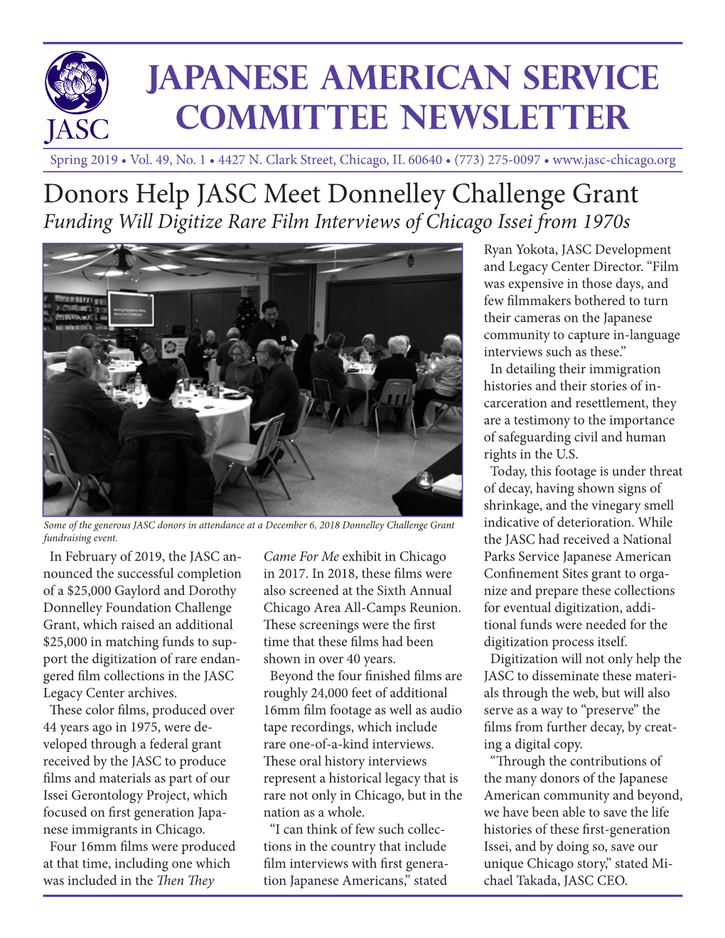 2019-Spring-JASC-Newsletter.Pdf