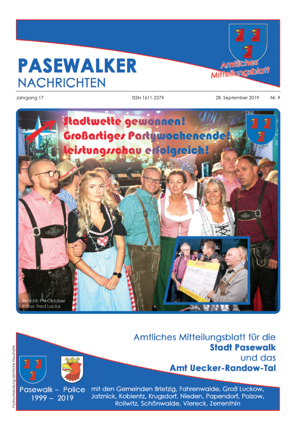 Jahrgang 17 ISSN 1611-227X 28. September 2019 Nr. 9