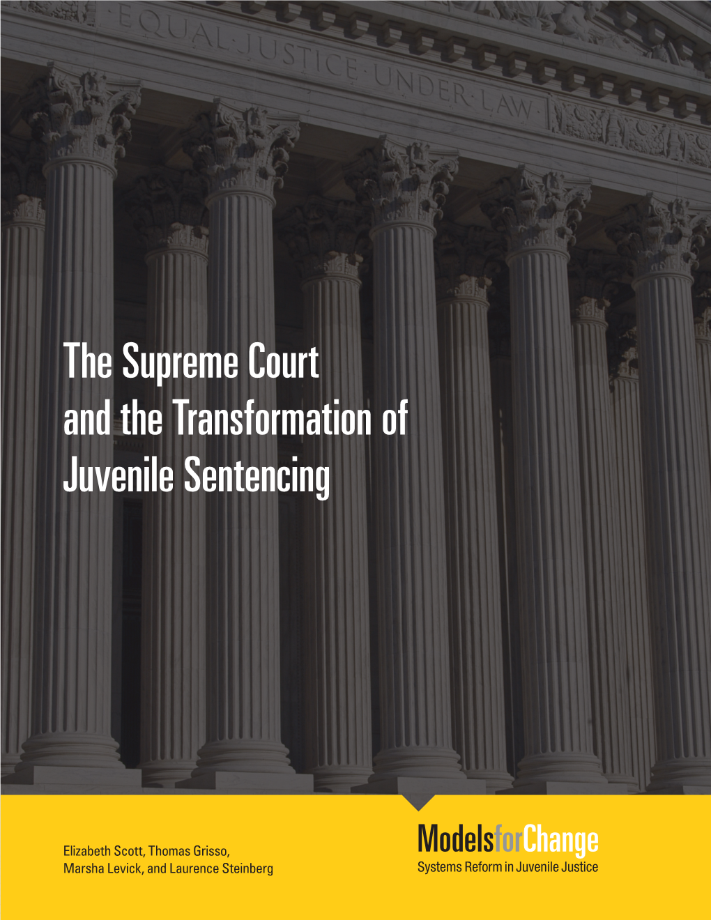 The Supreme Court and the Transformation of Juvenile Sentencing