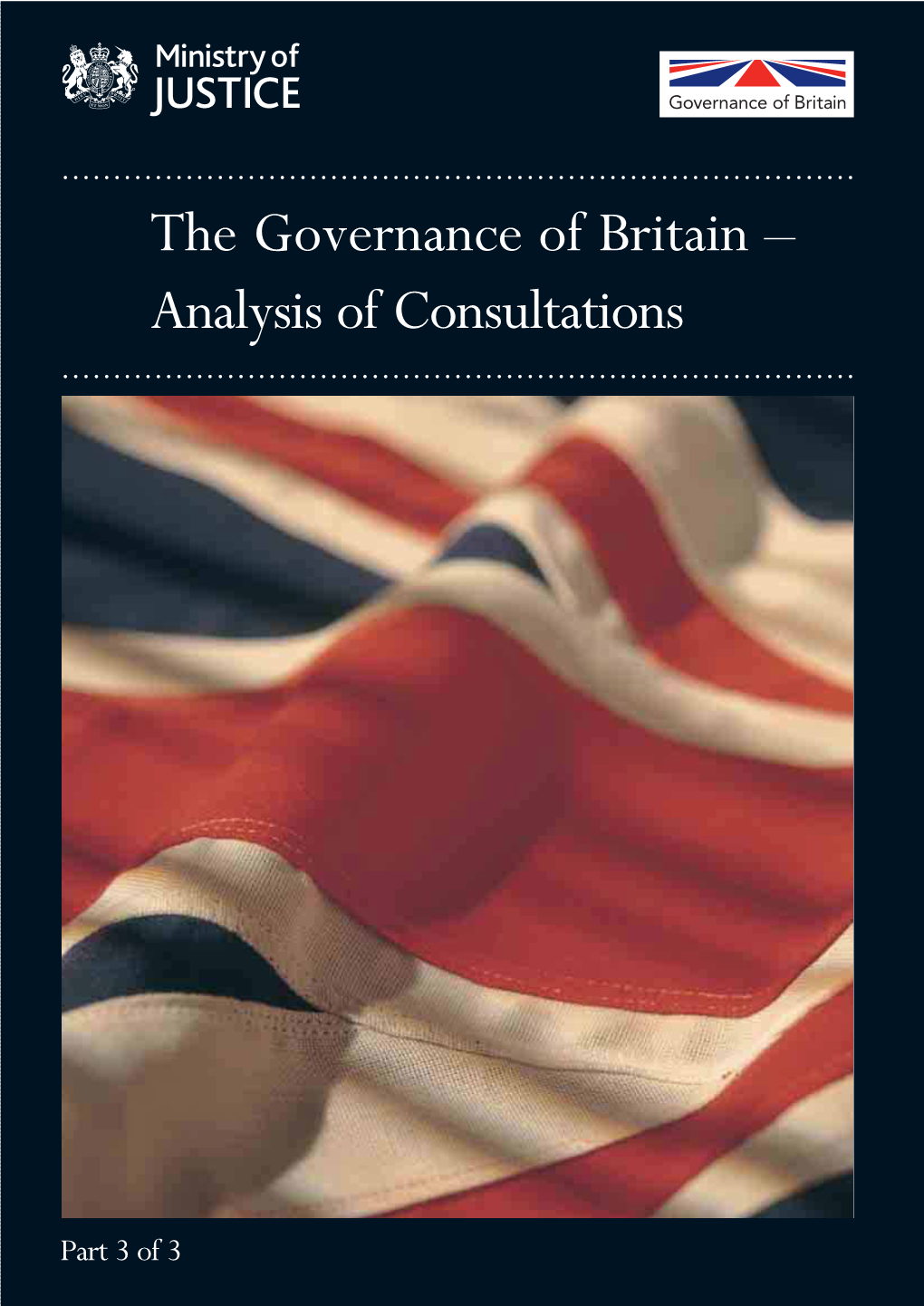 The Governance of Britain Â