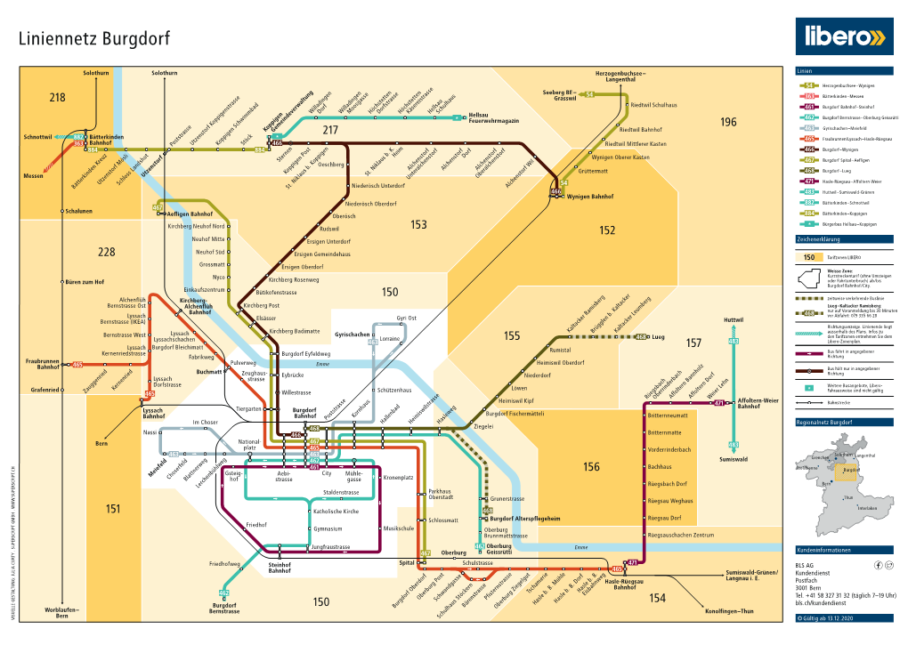 Liniennetz Burgdorf