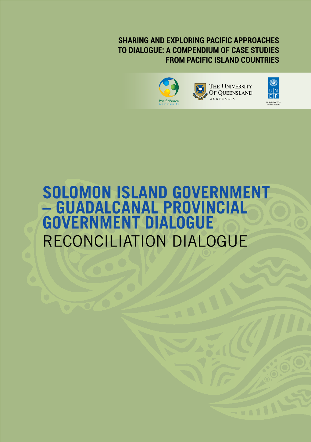 Solomon Island Govednment – Guadalcanal Pdovincial