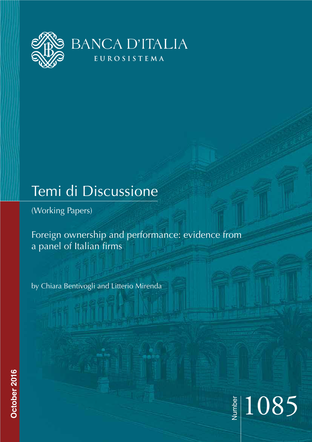 Temi Di Discussione (Working Papers)