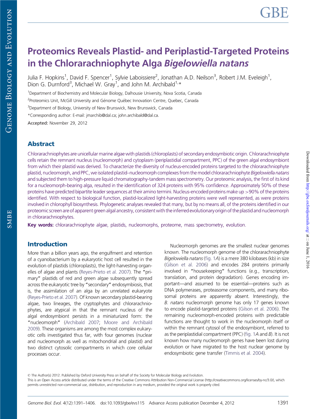 Genome Biol Evol-2012-Hopkins-1391-406.Pdf