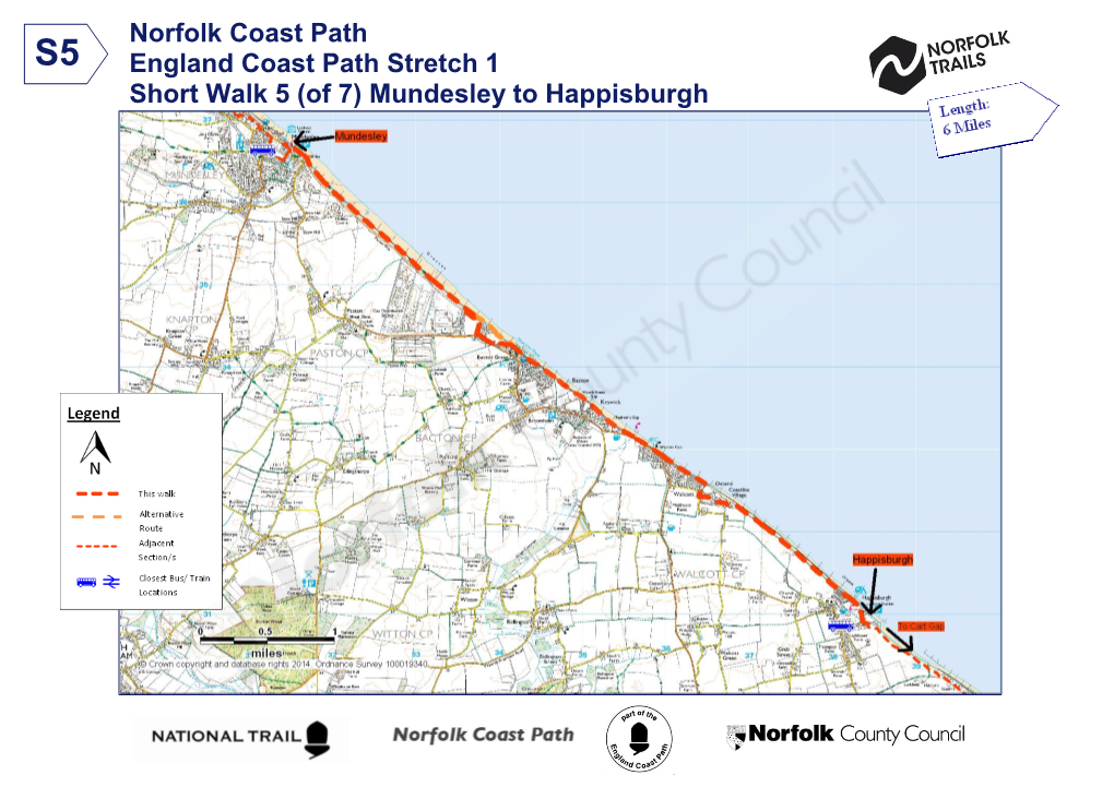 (Of 7) Mundesley to Happisburgh