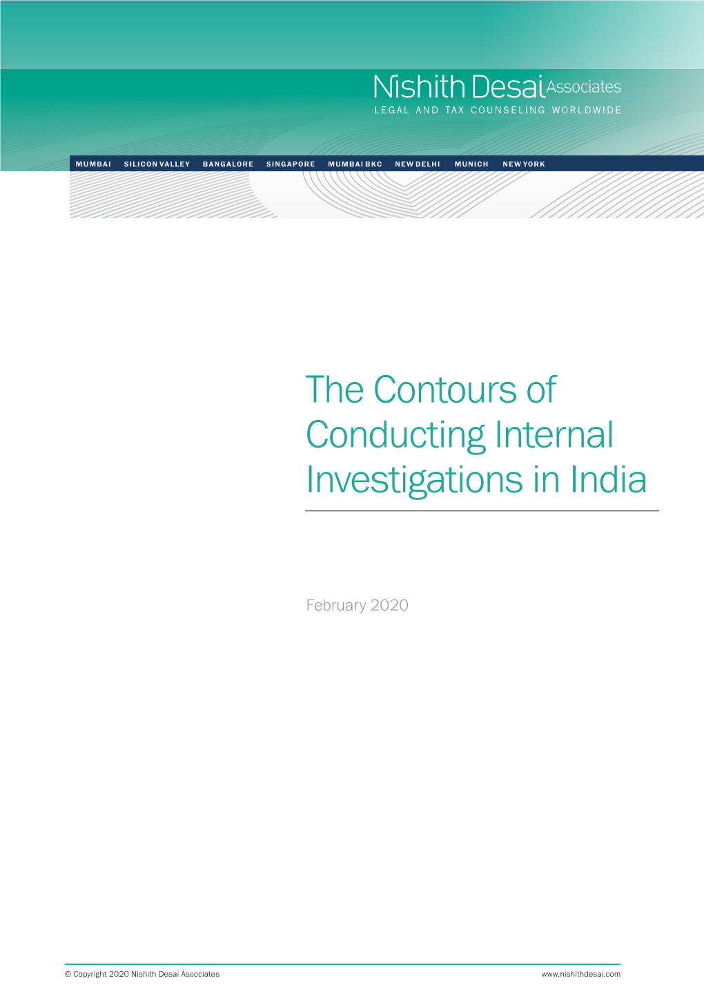 The Contours of Conducting Internal Investigations in India